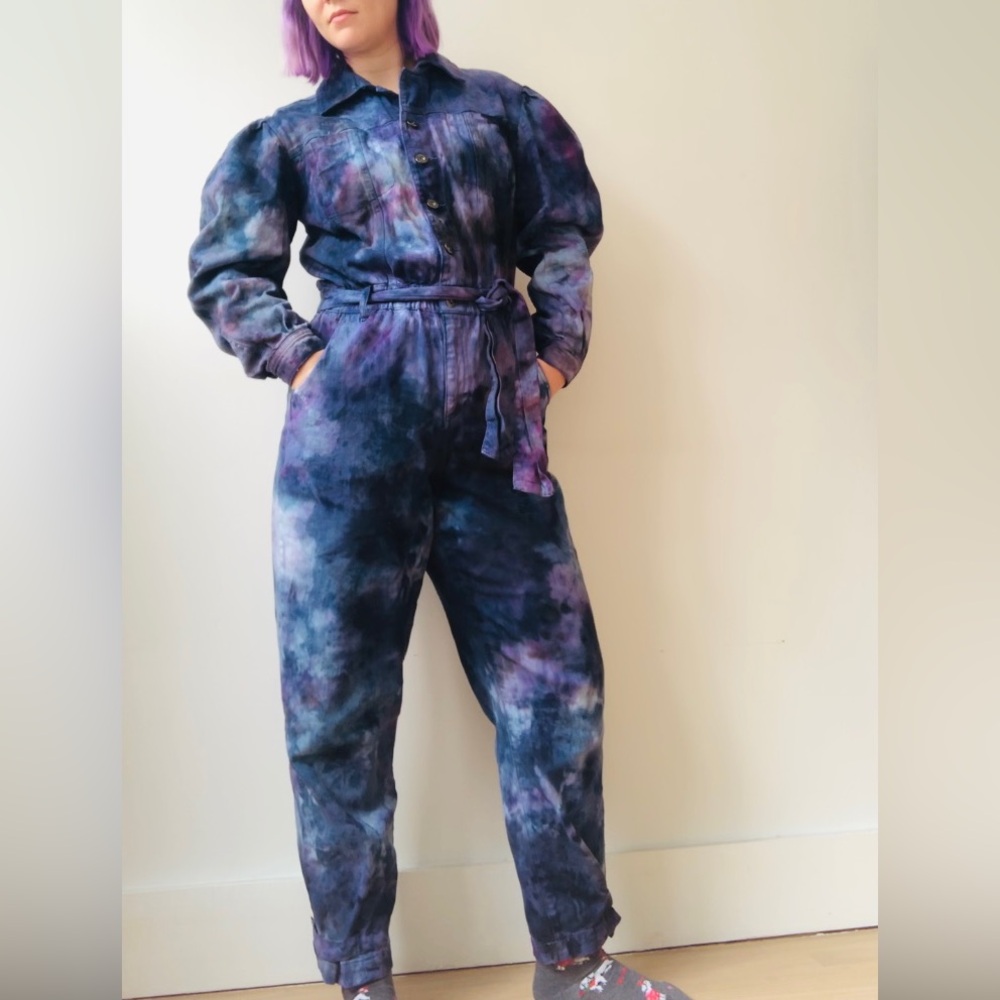 Denim INK International Long Sleeved Coveralls Size 8